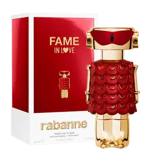 Fame In Love Elixir Rabanne Parfum - Perfume Feminino Refilável 80ml