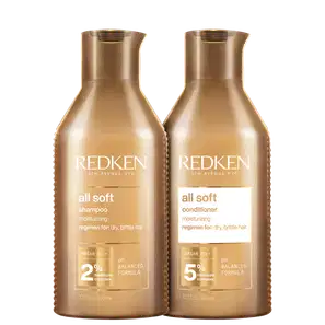 Kit Redken All Soft Mega Curls Triplo Cuidado (3 Produtos)
