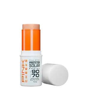 Pink Cheeks Pink Stick 15km FPS 90 Protetor Solar com Cor 14g