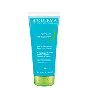 Bioderma Sébium Gel Moussant - Gel de Limpeza Antioleosidade de Alta Tolerância 100ml
