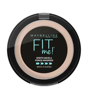 Maybelline Fit Me! N01 Super Claro Neutro - Pó Compacto Matte 10g