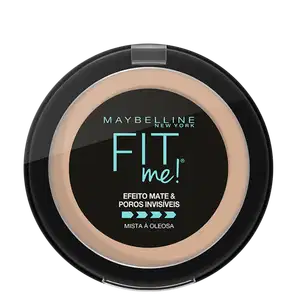 Maybelline Fit Me! N03 Médio Claro Neutro - Pó Compacto Matte 10g