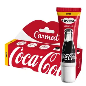 Hidratante Labial Carmed Coca-Cola Vermelho