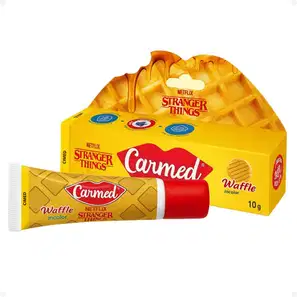 Hidratante Labial Carmed Netflix Stranger Things Waffle Incolor
