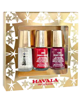 Kit Mavala Festive Tree Gold (3 Unidades)