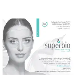 Supérbia Adesivos de Silicone Rosto - Tratamento Redutor de Linhas (3 Unidades)