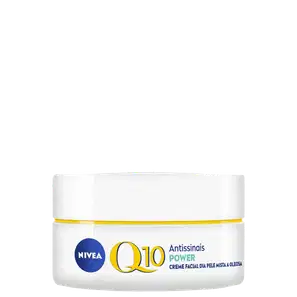 NIVEA Q10 Power Dia FPS 30 Pele Mista a Oleosa - Creme Facial Antissinais 50g