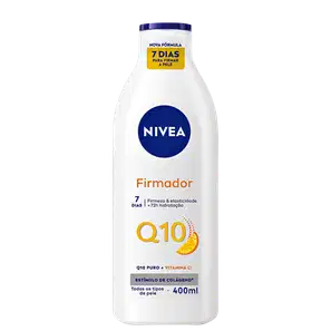 NIVEA Firmador Q10 + Vitamina C Todos os Tipos de Pele - Loção Hidratante 400ml