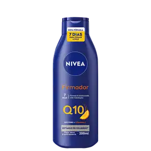 NIVEA Firmador Q10 + Vitamina C Pele Seca - Loção Hidratante Corporal 200ml