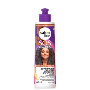 Salon Line S.O.S Cachos Super Óleos - Ativador de Cachos
