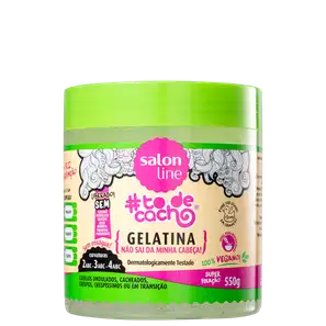 Salon Line #todecacho Não Sai da Minha Cabeça - Gelatina Modeladora
