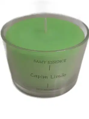 Vela Aromática Perfumada Capim Limão