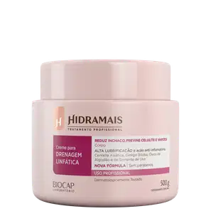 Hidramais Drenagem Linfática - Creme de Massagem 500g