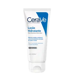CeraVe para Pele Seca a Extra Seca - Loção Hidratante Facial e Corporal Sem Perfume 200ml
