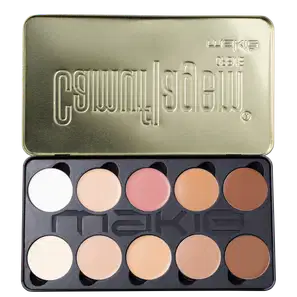 Makiê Camuflagem Creme Cor Média a Escura - Paleta de Corretivo