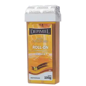 Clássica Cera Depilatória Roll-On