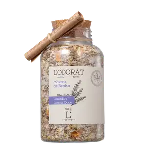 L'ODORAT Menta, Alecrim e Capim Limão - Sais de Banho