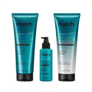 Combo Match Tônico Do Crescimento: Shampoo, 250ml + Condicionador, 250ml + Complexo Acelerador, 100ml