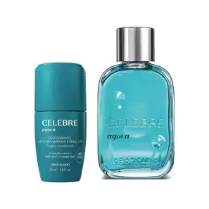 Desodorante Antitranspirante Roll On Celebre Agora Masculino 55ml
