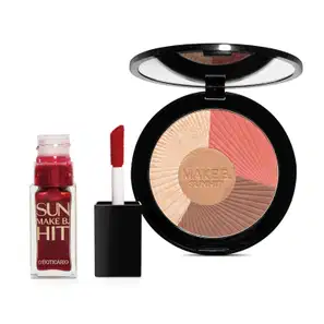 Combo Make B. Sun Hit: Palette Multifuncional 12g + Lip & Cheek Tint 7ml