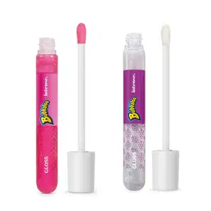 Combo Gloss Intense Bubbaloo: Tutti-Fruti 5ml + Morango 5ml