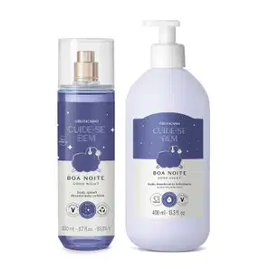 Combo Cuide-se Bem Boa Noite: Body Splash 200ml + Hidratante Desodorante Corporal 400ml