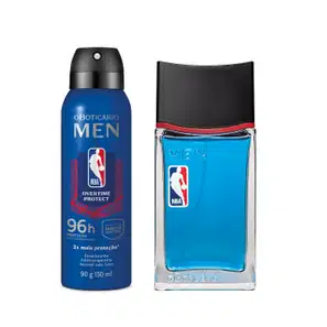 Combo Men NBA: Desodorante Colônia 100ml + Desodorante Antitranspirante 150ml