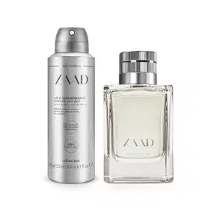 Combo Presente Dia Dos Namorados Zaad: Eau De Parfum 50ml + Desodorante Antitranspirante