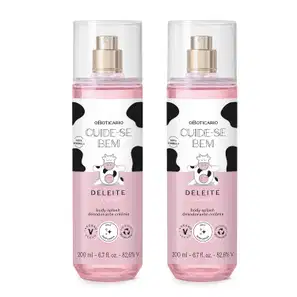 Combo Body Splash Cuide-se Bem Deleite 200ml (2 itens)