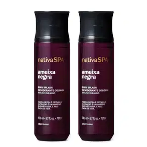 Combo Body Splash Ameixa Negra 200ml (2 itens)