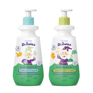 Combo Dr. Botica Cabelos Crespos 4 ABC: Shampoo Infantil 400ml + Condicionador Infantil 400ml