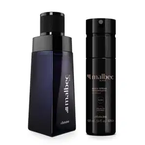 Combo Malbec: Noir Desodorante Colônia 100ml + Desodorante Body Spray Black 100ml