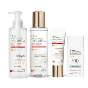 Combo Botik Cica Pantenol e Ceramidas (4 itens)