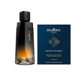 Conjunto Malbec Gold o Boticário - Desodorante Colônia 100ml + Sabonetes Em Barra 4x80g