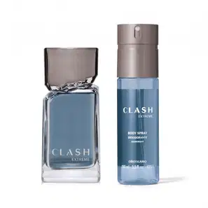 Combo Clash Extreme: Desodorante Colônia 100ml + Body Spray 100ml
