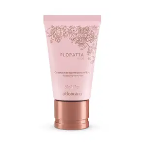 Creme Hidratante Para as Mãos Floratta Rosé 50g
