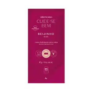 Creme Hidratante para Mãos Cuide-se Bem Beijinho 45g