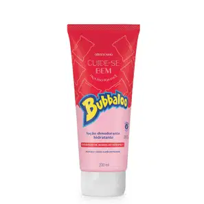 Loção Hidratante Desodorante Corporal Cuide-se Bem Bubbaloo Uva 400ml
