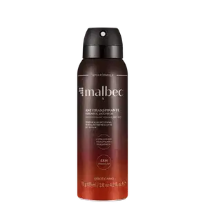 Desodorante Antitranspirante Aerossol Malbec X 75g/125ml