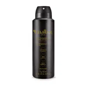 Desodorante Antitranspirante Aerossol Malbec Gold 75g/125ml