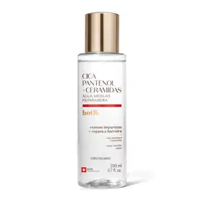 Água Micelar Reparadora Botik Cica Pantenol E Ceramidas 200ml