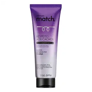 Condicionador Match Respeito aos Cachos, 250ml - DSC