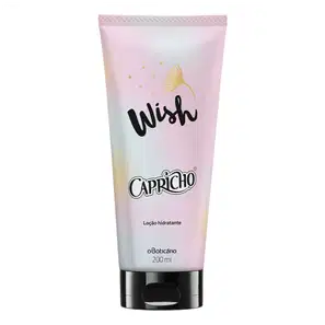 Loção Desodorante Hidratante Corporal Capricho Wish 200ml