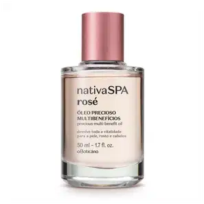 Loção Revitalizante Desodorante Corporal Nativa Spa Rosé, 400 ml