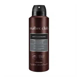 Desodorante Antitranspirante Aerossol Malbec Club Intenso 75g
