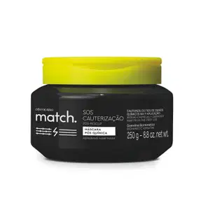 Máscara Capilar Pós-Química Match SOS Cauterização 250ml