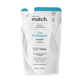 Shampoo Match Liso Prolongado 300ml