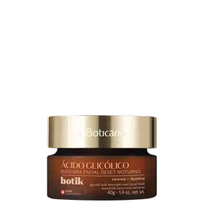 o Boticário Botik Ácido Glicólico Reset Noturno - Máscara Facial 40g