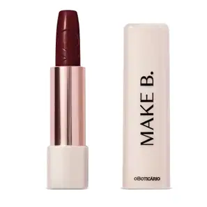 o Boticário Make B. Urban Ballet Vinho Lace Wine - Batom Cremoso