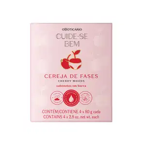 Sabonetes Em Barra Cuide-se Bem Cereja De Fases